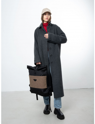 Картинка Рюкзак ROLLTOP POCKET 2 коричневий